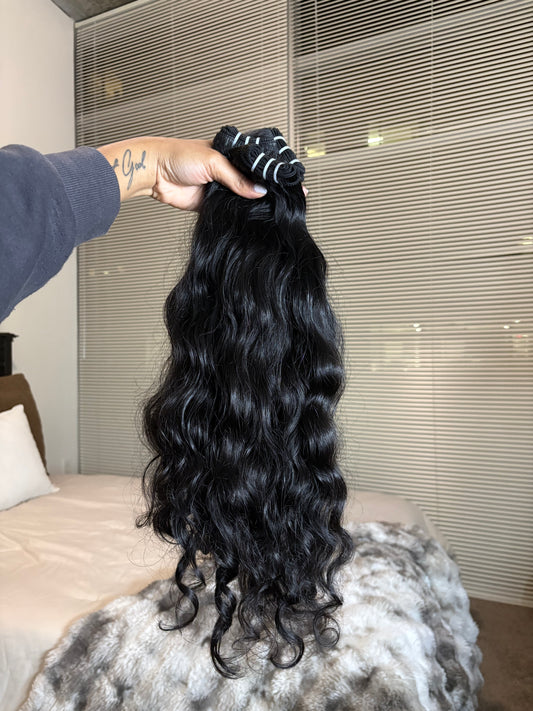 Raw Indian Wavy - Single Bundles